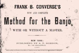 Method for the Banjo (1865 Greenbook) — cover