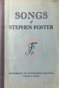 Songs of Stephen Foster — cover