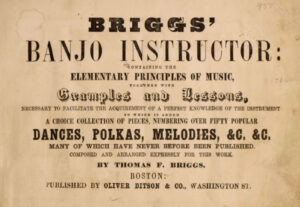 Brigg’s Banjo Instructor — cover