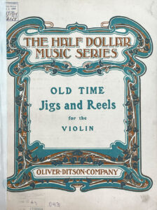 Old Time Jigs and Reels for the Violin — cover